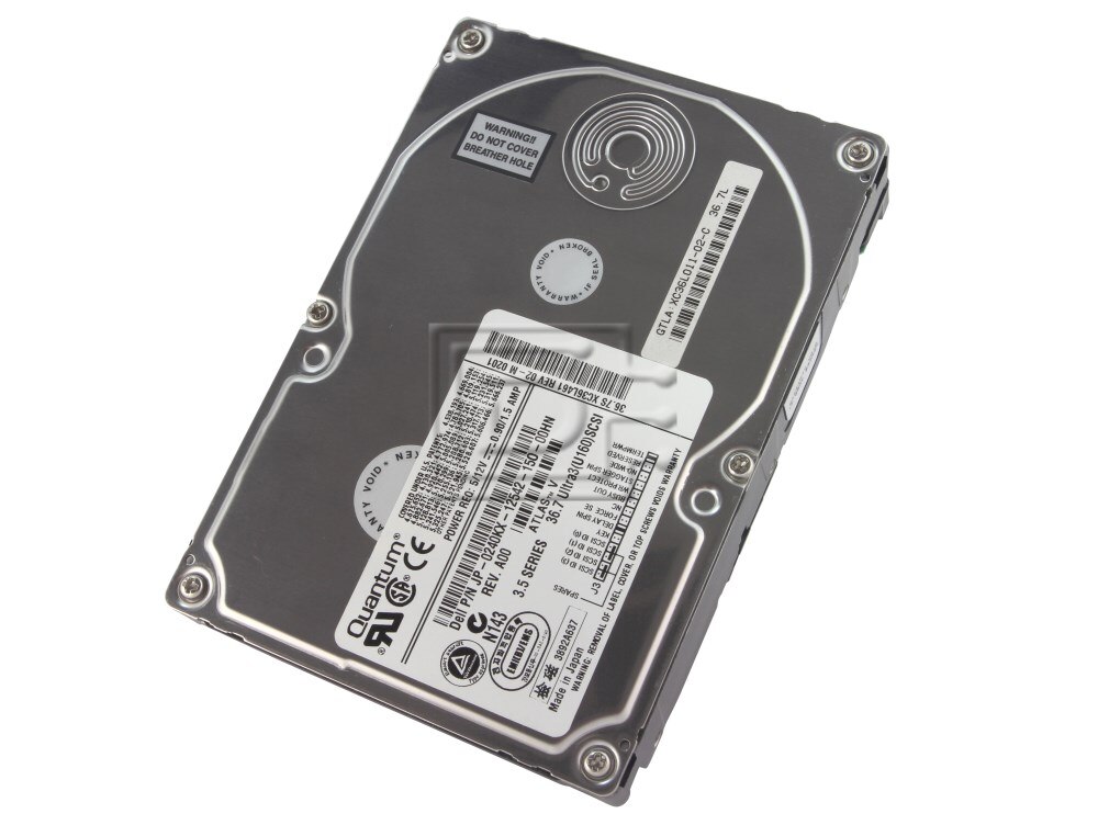 Maxtor XC36L461 JP-0240KX-12542-150-00HI SCSI Hard Drive Image 1 image