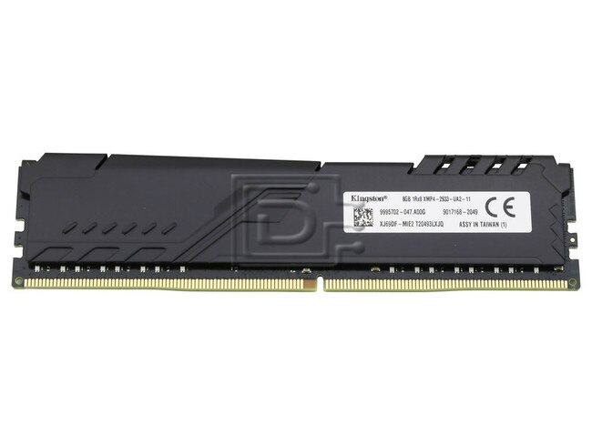 Kingston Fury HX429C17FB2/8 / Beast KF426C16BB/8 XJ69DF-MIE2 / / XJ69DF-HYA / Dell J69DF 8GB DDR4 2933MHz 1Gx64 Single Rank 1.35V Unbuffered 288-Pin RAM memory module - Brand New OEM