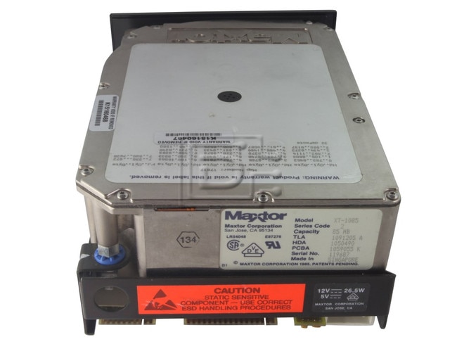 Maxtor XT1085 MFM Hard Drive Image 3 image