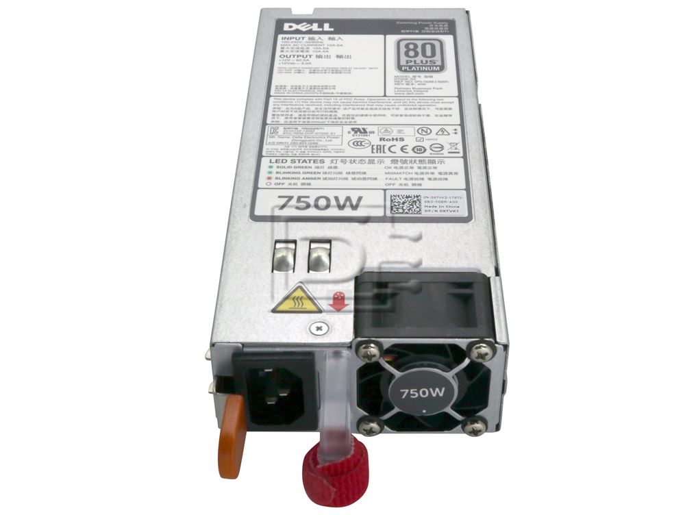 Dell XTVK2 DPS-750AB-2 D750E 9PXCV Dell Power Supply Image 2 image