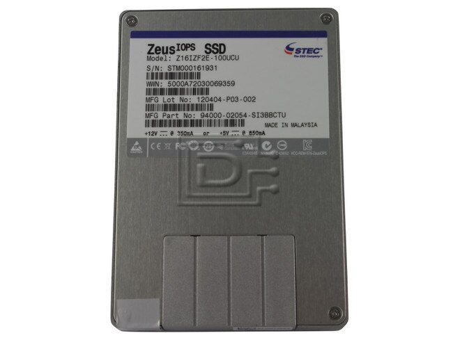 sTec Z16IZF2E-100UCU sTec 100GB SAS SSD Drive image 1