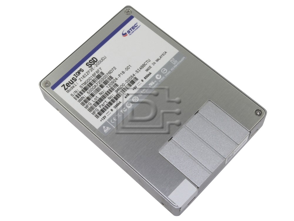 sTec Z16IZF2E-200UCU sTec 200GB SAS SSD Drive Image 2 image